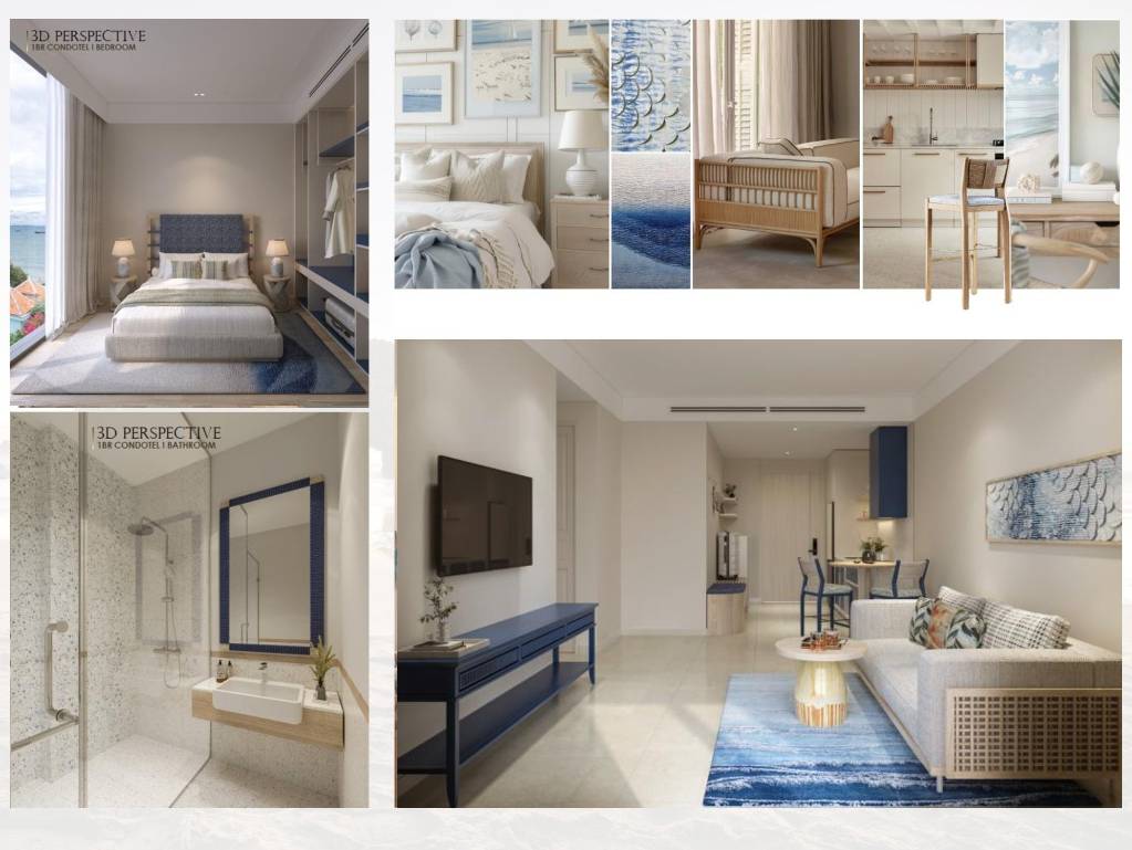 Căn hộ 1pn & 2pn view biển + đường hoa Blanca City Vũng Tàu, tặng tiền mặt 200 triệu ck thêm 5%